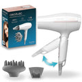 Cecotec Bamba IoniCare Power&Go Heaven Travel Hair Dryer in sleek design with concentrator and diffuser