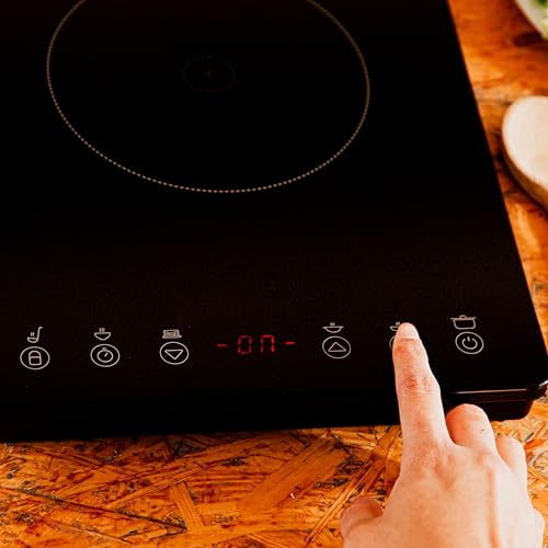 Cecotec Portable Induction Hob 1 Burner - 2000W Power & Touch Screen