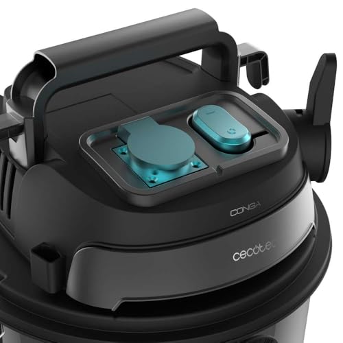 Cecotec Conga Rockstar Steel Pro Tool 08572 Wet and Dry Vacuum Cleaner - Powerful 1600W Suction