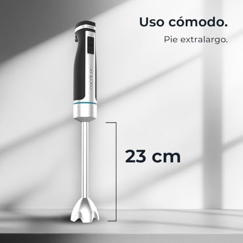 Cecotec PowerGear 1500 XL Pro Hand Blender - 1500W Power & Turbo Function