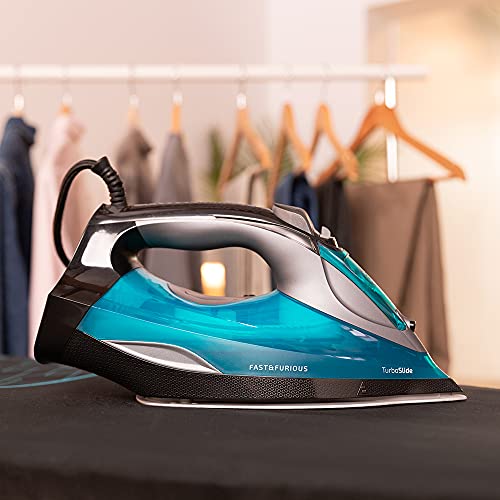 Cecotec Fast&Furious 5055 Pro Steam Iron - 3100 W, TurboSlide for Effortless Ironing