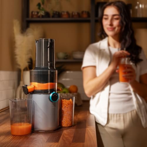 Cecotec Juice&Live 1500 Slim Cold Press Juice Extractor - Healthy Juices at Home