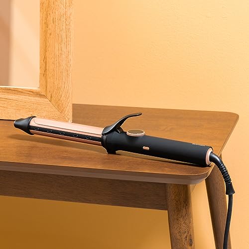 Cecotec - 28mm Ceramic Tourmaline Hair Curler with Frizz Reduction Screen