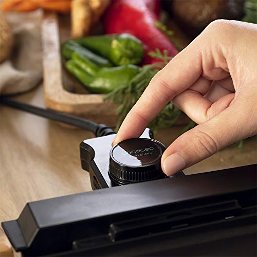 Cecotec Tasty&Grill 2000 Electric Bamboo Plancha - Fast Cooking