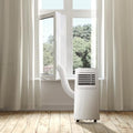 Cecotec Universal Insulating Window Cover for Portable Air Conditioners in white polyester