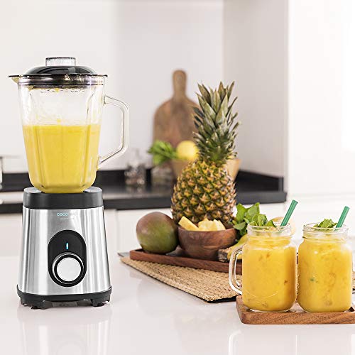 Cecotec Blender Glass Power Black Titanium 1000 W - Versatile Functionality