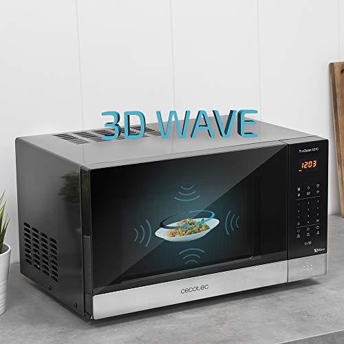 Cecotec ProClean 6010 Digital Microwave - Elegant Design With 3DWave Technology