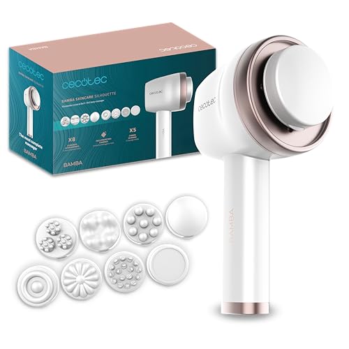 Experience the Cecotec Anti-cellulite Body Massager with 8 heads, 5 modes, and 6 intensities. Perfect for reducing cellulite and enhancing skin health. Keywords: anti-cellulite, body massager, skincare