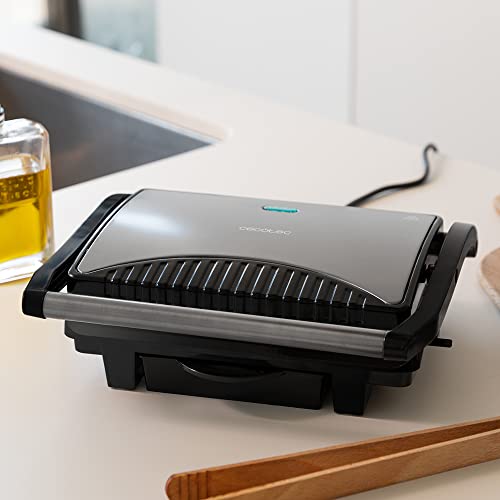 Cecotec Electric Grill RocknGrill 1000W - Non-Stick Convenience