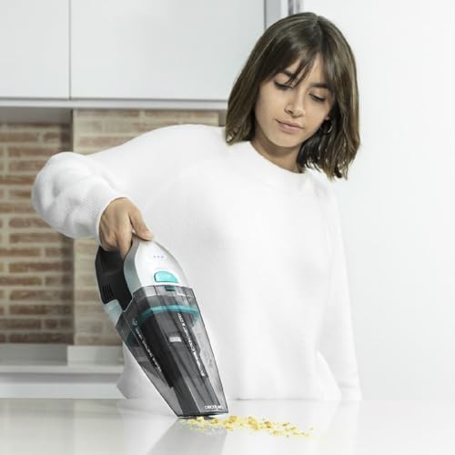 Cecotec Hand Vacuum Cleaner - Lightweight, Bagless & Powerful Suction