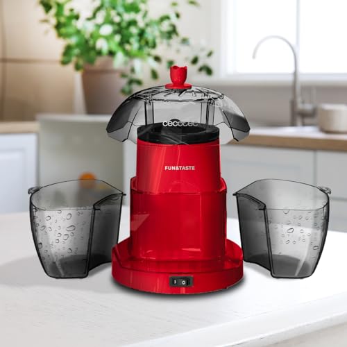 Cecotec Fun&Taste P'Corn Lotus Electric Popcorn Machine - Ready Popcorn in 2 Minutes