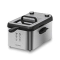 Cecotec CleanFry Infinity Electric Fryer with stainless steel design and cool touch handle