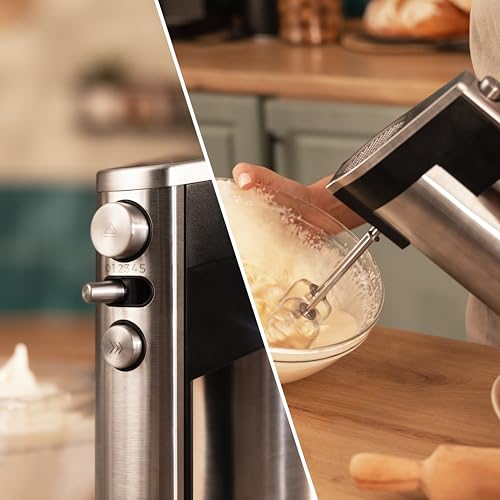 Cecotec PowerTwist 500 Full Steel Stick Blender - Powerful Mixing With Turbo Function