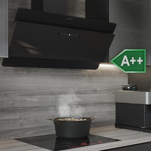 Cecotec - 90cm A++ Extractor Hood with 800m3/h, LED Lighting & Touch Control