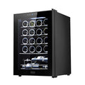 Cecotec GrandSommelier 20000 Wine Fridge in black with stainless steel shelves