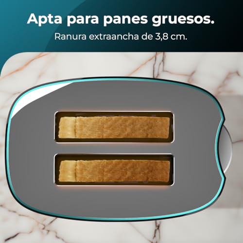 Cecotec Vertical Toaster Toast&Taste Double B - 650W Power, Perfect for Thick Breads