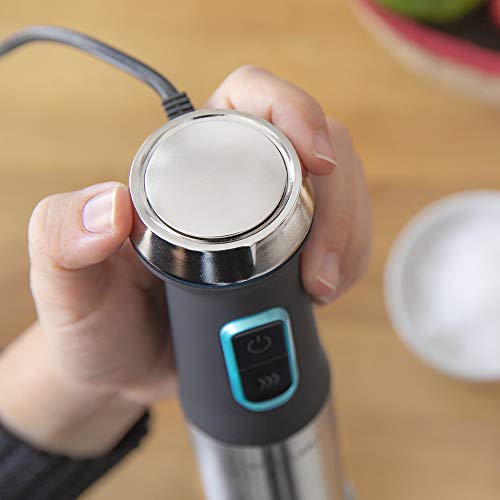 Cecotec Power TitanBlack 1200 XL Hand Blender - 1200W, Perfect for Smooth Mixing