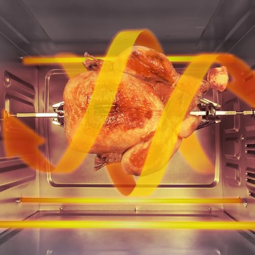 Cecotec BakeundToast 3090 White Gyro Table Stove - 30L, 1500W, Convection Cooking