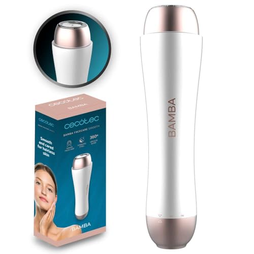 Cecotec Bamba FaceCare Smooth Face Razor, Stainless Steel Blade, Skin-Friendly