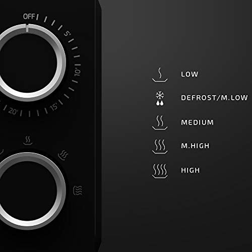 Cecotec ProClean Microwave Tout Noir - 20L Capacity With Easy Clean Coating