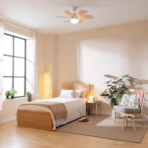 Cecotec - EnergySilence Aero 3600 Vision Ceiling Fan, 50W, Oscillating, White