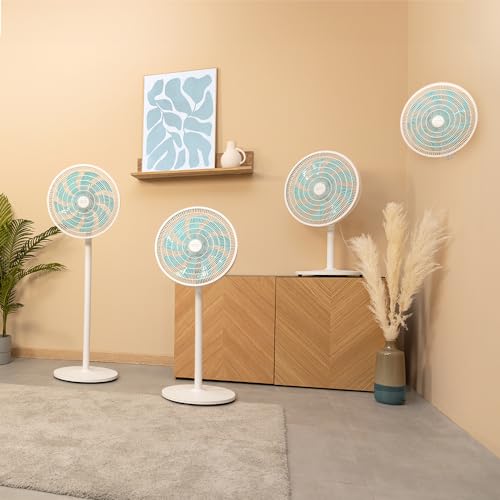 Cecotec - EnergySilence 550 Pedestal Fan, 3 Heights, 80º Oscillation, 60W