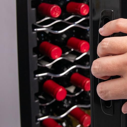 Cecotec Wine Cellar 34 Bottles Bolero Grandsommelier - Adjustable Temperature Control