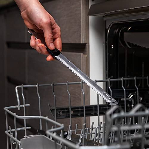 Cecotec - Electric Knife 1800 Black, 150W, 3 Stainless Steel Blades, Quiet