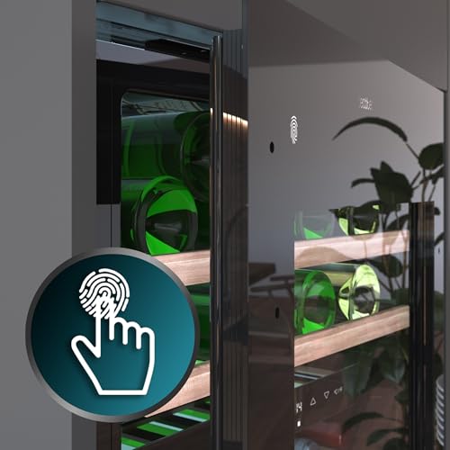 Cecotec - GrandSommelier Duo 36000 Wine Cellar, 36 Bottles, Double Zone 5ºC-20ºC