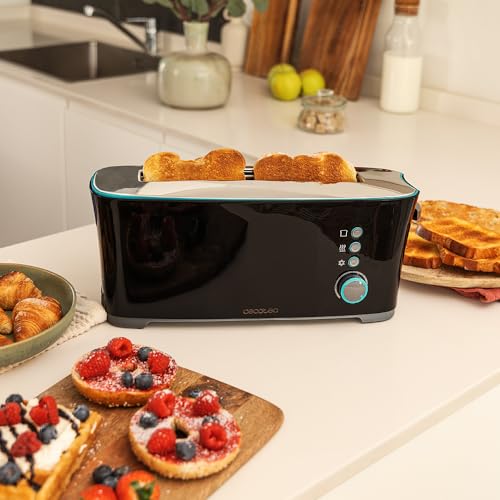 Cecotec Toaster Vertical Toast&Taste Extra B - 1000W Power, XL Slot for Thick Bread
