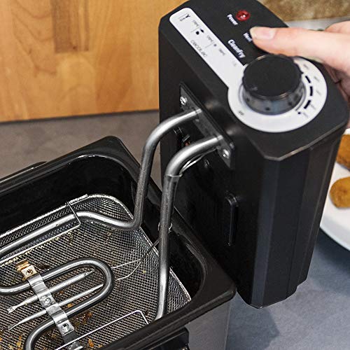 Cecotec CleanFry Stainless Steel Deep Fryer 1.5L With OilClean Filter