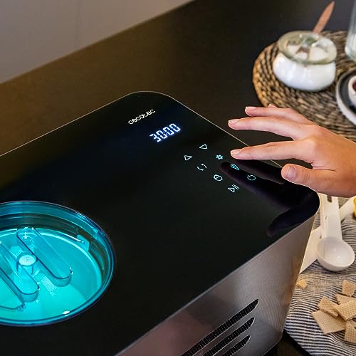 Cecotec Gelacy 1500 Touch Ice Cream Maker With Compressor - Fast 1.5L Capacity