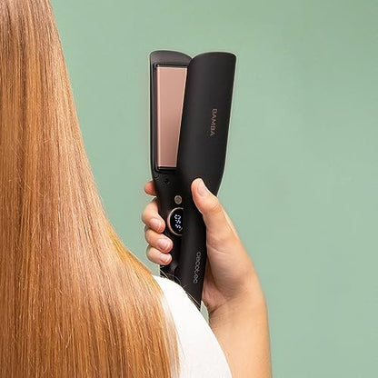 Cecotec - Bamba RitualCare Sphere Max Straightener with Ceramic Coating, 3D Float Plates, LED Indicator, 140-220ºC