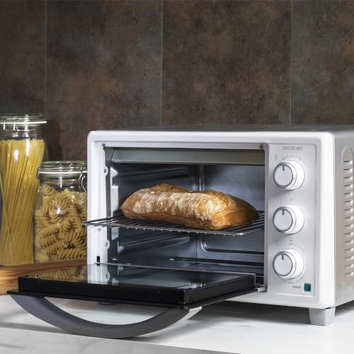 Cecotec Bake&Toast 2300 White 23L Table Oven - 1500W Power for Versatile Cooking