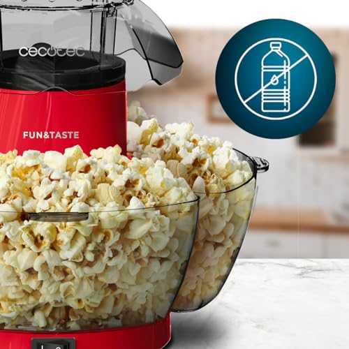 Cecotec Fun&Taste P'Corn Lotus Electric Popcorn Machine - Ready Popcorn in 2 Minutes
