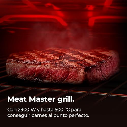 Cecotec - Built-in Oven 60cm, 2900W, 72L, 12 Functions, Eco Mode