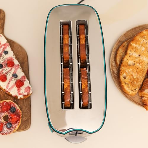 Cecotec Toaster Vertical Toast & Taste Extra Double B - 1350W Power, Perfect for Thick Breads
