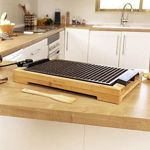 Cecotec Tasty&Grill 2000 Electric Griddle - 2000W Power - Non-Stick