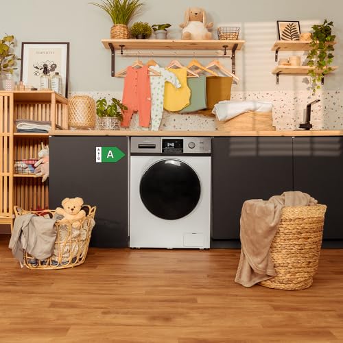 Cecotec Washing Machine 7 kg Front Loading With Inverter Motor and Steam Sterilisation