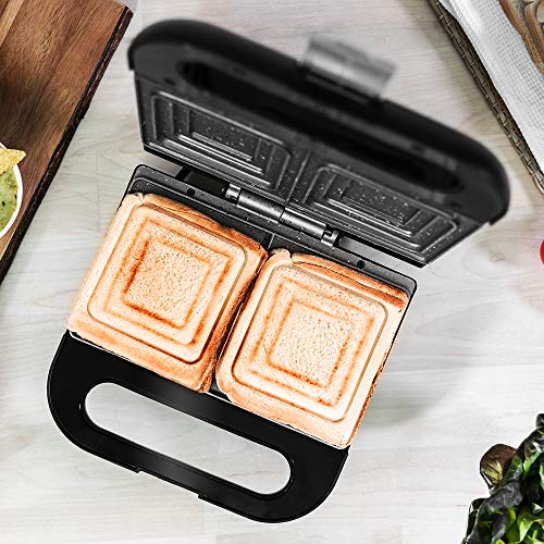 Cecotec Rock'n Toast Squared Sandwich Maker - Perfectly Toasted Sandwiches