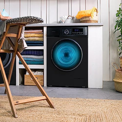 Cecotec - 8 kg Front Load Washing Machine, Inverter Motor, 16 Programs, SteamMax
