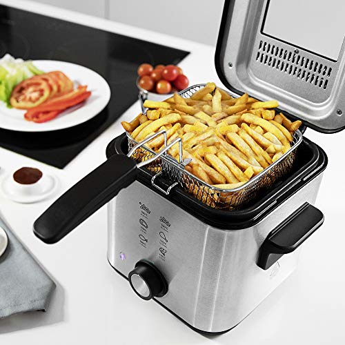 Cecotec CleanFry Infinity 1500 Deep Fryer - 1.5L Capacity, Non-Stick Pot