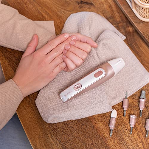 Cecotec Bamba PinkyCare 700 Electric Manicure and Pedicure Set with interchangeable heads