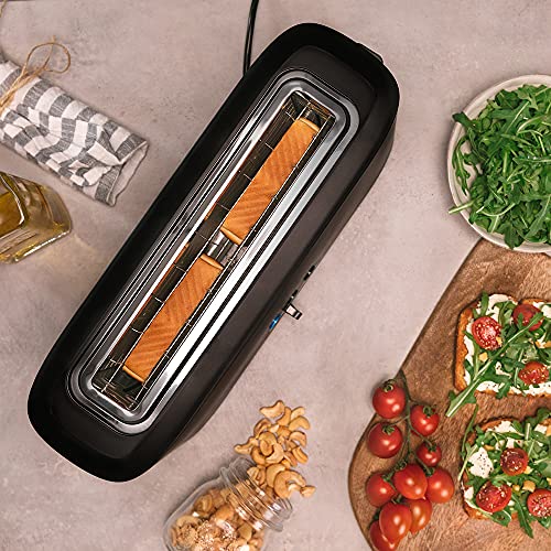 Cecotec Toast & Taste 10,000 Toaster - Extra Wide Slot for Thick Bread