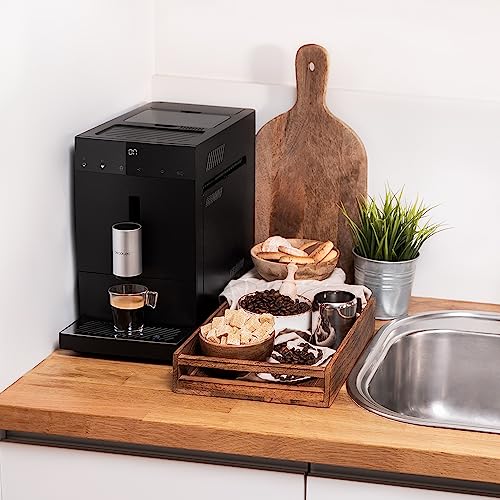 Cecotec - Super Automatic Coffee Maker, 1350W, 19 Bars, Integrated Grinder