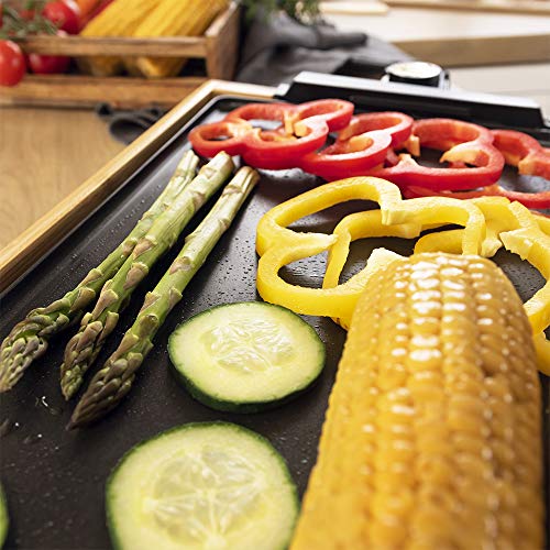 Cecotec Tasty&Grill 2000 Electric Bamboo Plancha - Fast Cooking