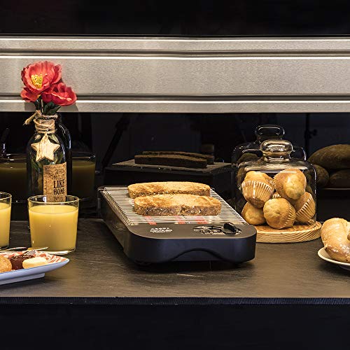 Cecotec Flat Toaster Turbo EasyToast Basic - Efficient 900W Toasting