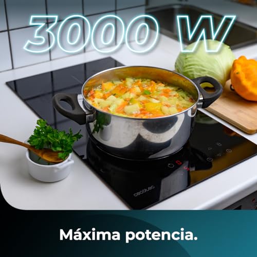 Cecotec Ceramic Hob 2 Zones With Touch Control and Timer