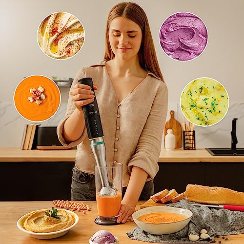 Cecotec Katana 15 TotalDestroy Hand Blender With 21 Speeds and Turbo