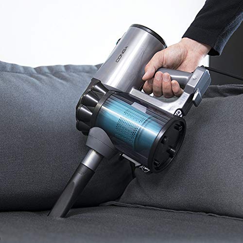 Cecotec - Conga Thunderbrush 560 Upright Vacuum with Cyclone Technology, 600W Power, High-Performance Filter, 6m Radius